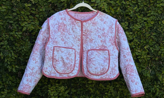 "Blossom" Jacket reversible