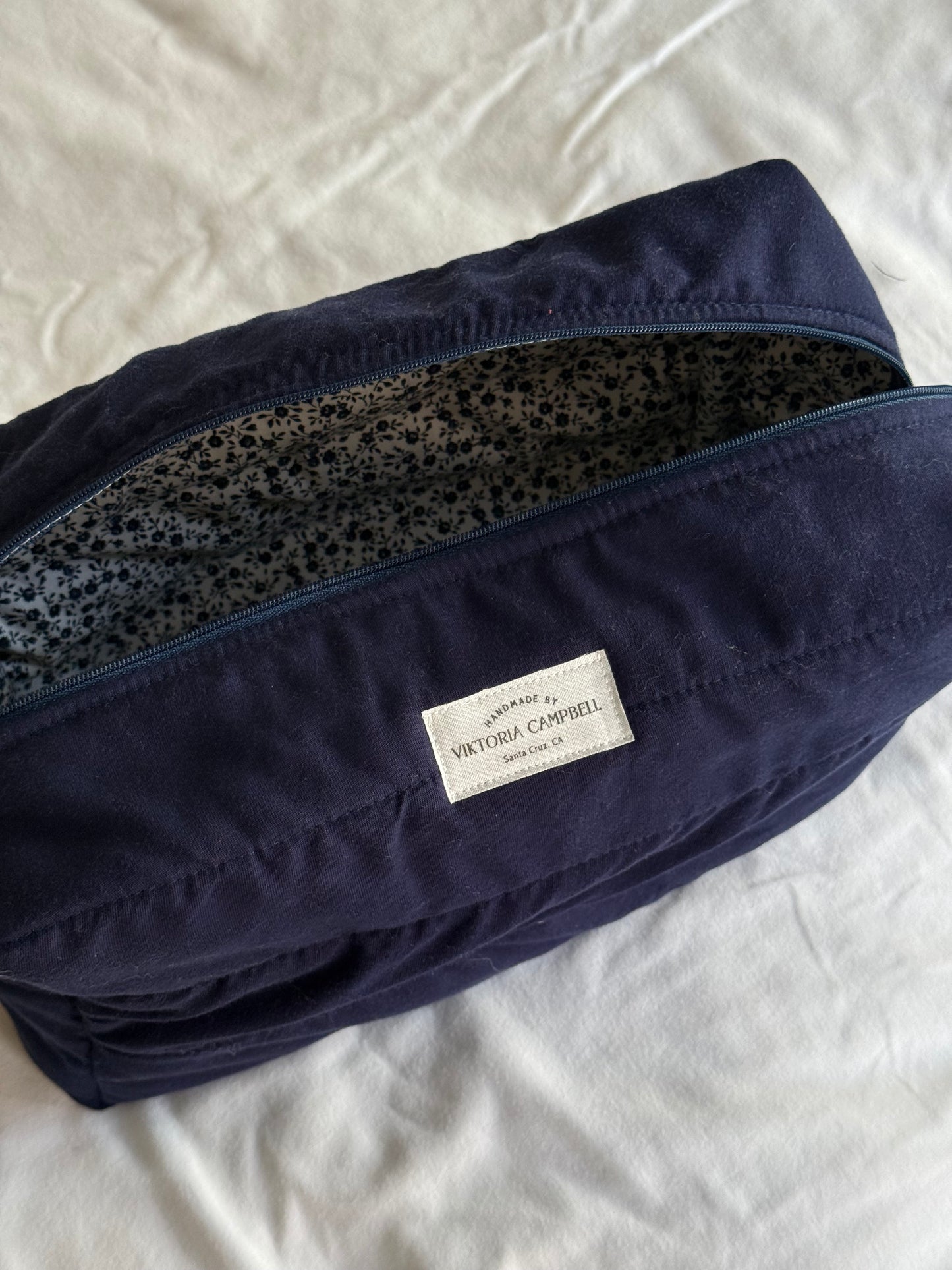 Large cosmetic bag